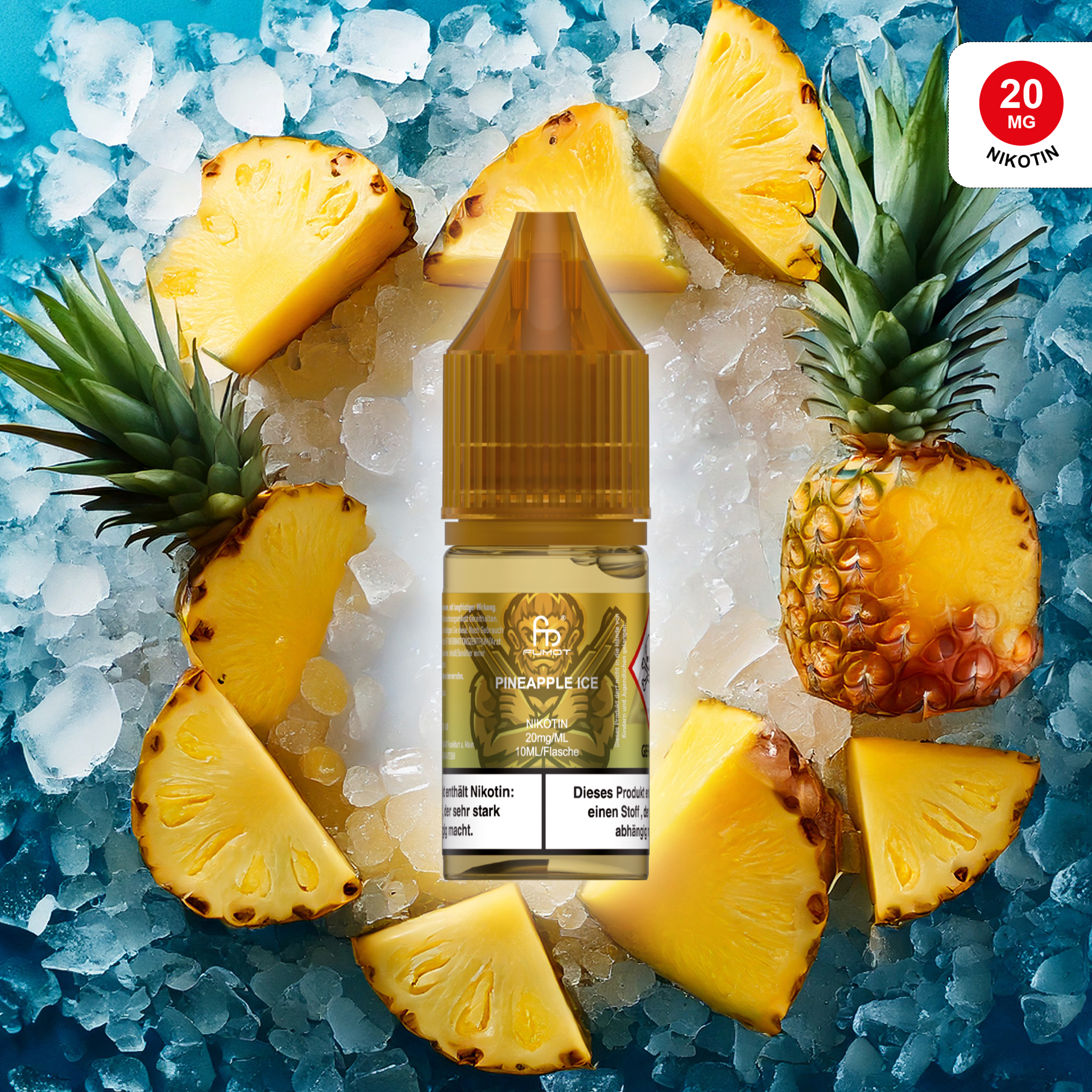 RandM Tornado 7000 - 10mg - Pineapple Ice 10stk
