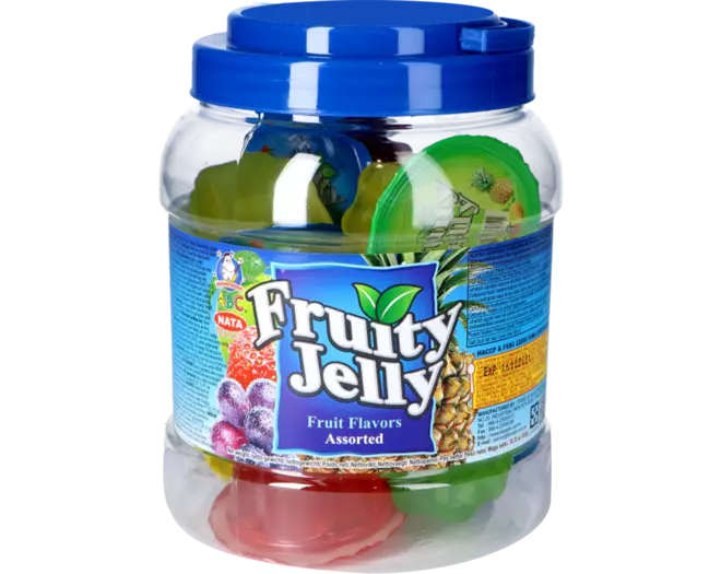 ABC | Jelly Cup with Nata de Coco in Jar - Assorted | 6x858g.