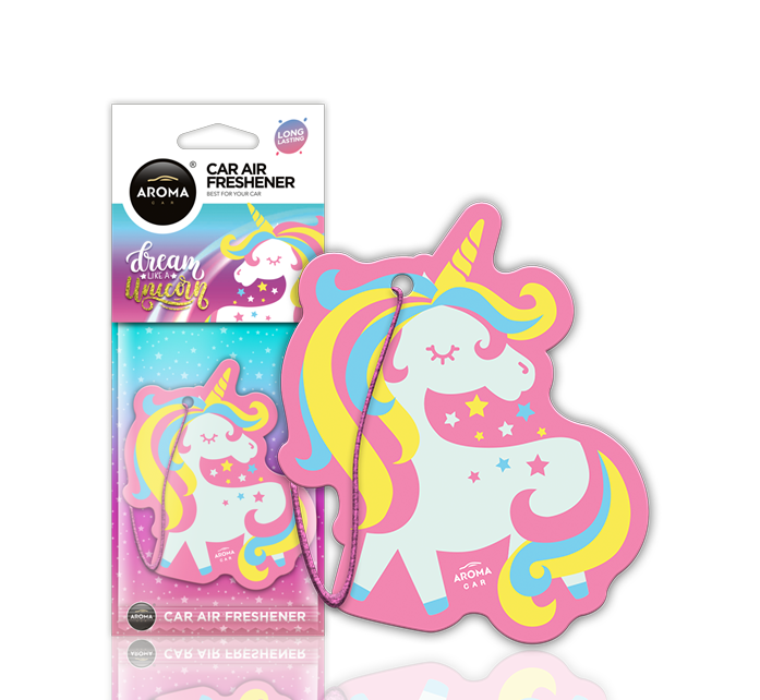 Aroma Car - Glitter Series - Unicorn 24 stk