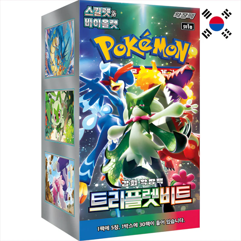 Pokémon sv1a Triplet Beat Display 30 Booster Box - Koreanisch