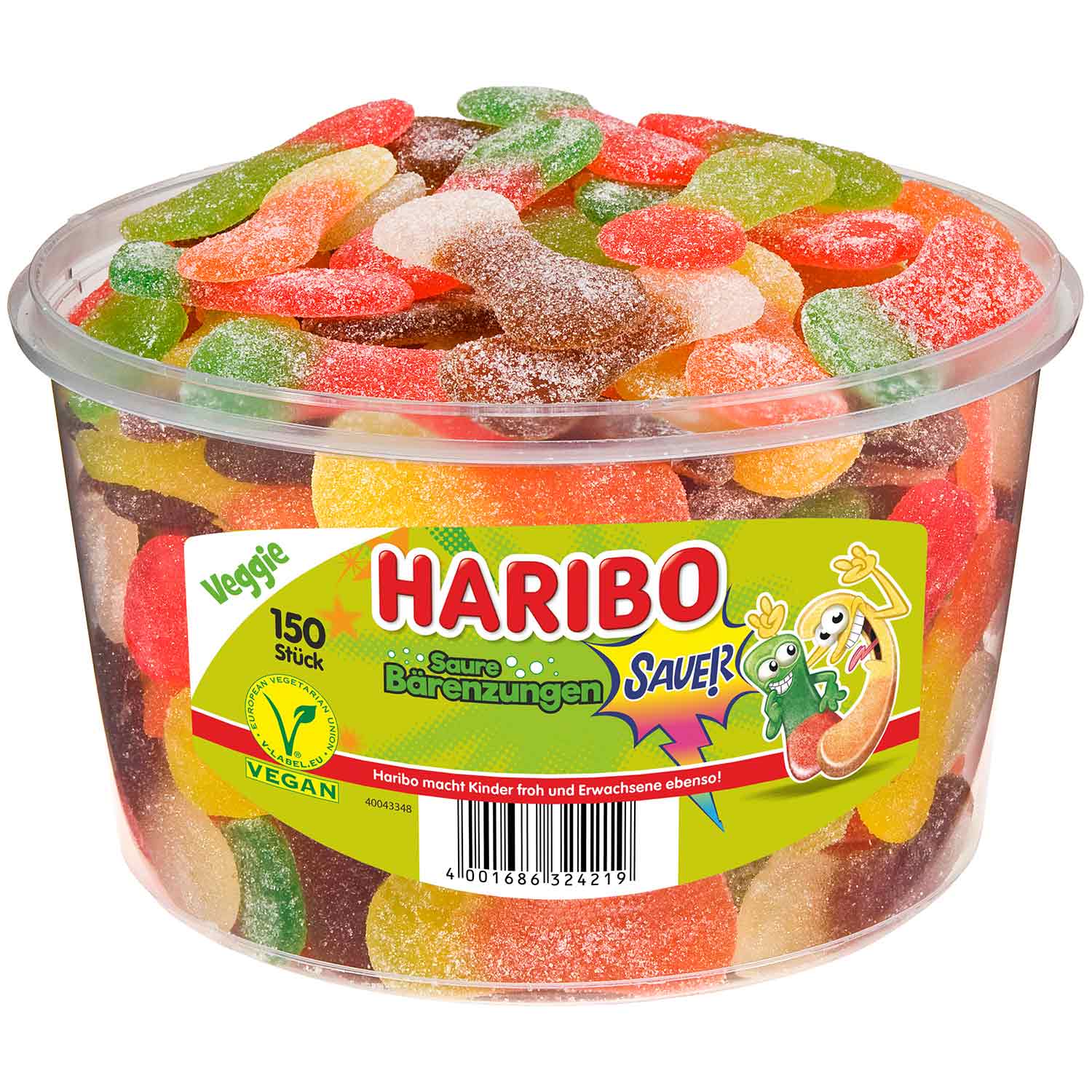 Haribo Saure Bärenzungen 150er