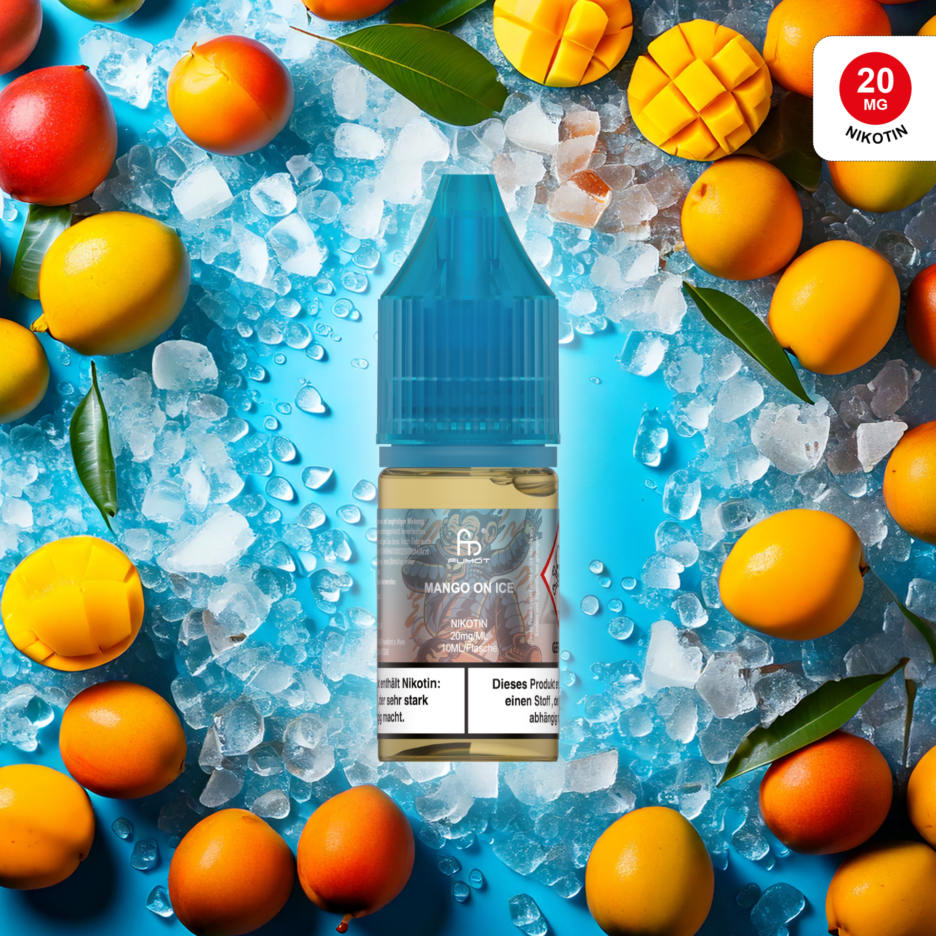 RandM Tornado 7000 - 20mg - Mango On Ice 10stk