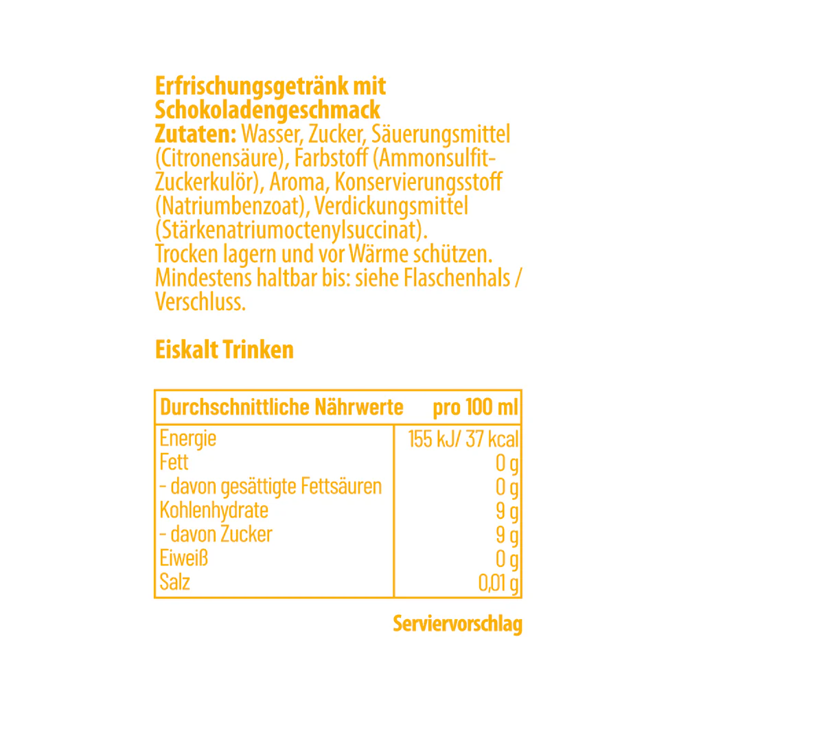 ACR Mystery Durstlöscher - Brownie 12 X 500ml