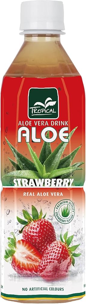 Tropical Aloe Vera Drink Strawberry 20 x 500ml DPG
