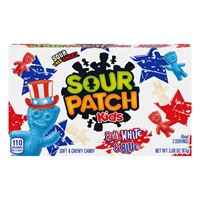 Sour Patch Kids Red White & Blue Theater Box 12 x 87g