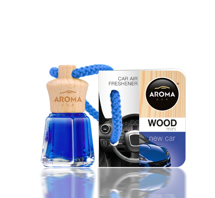 Aroma Car - Wood Mini New Car 20 stk