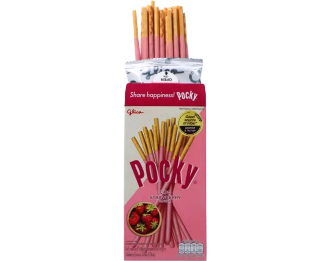 Glico - Pocky - Strawberry 10 x 43g