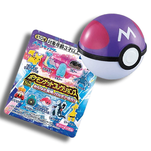 Pokemon Get Adventure With Everyone Figure Chewing Gum Japan 10 x 10g