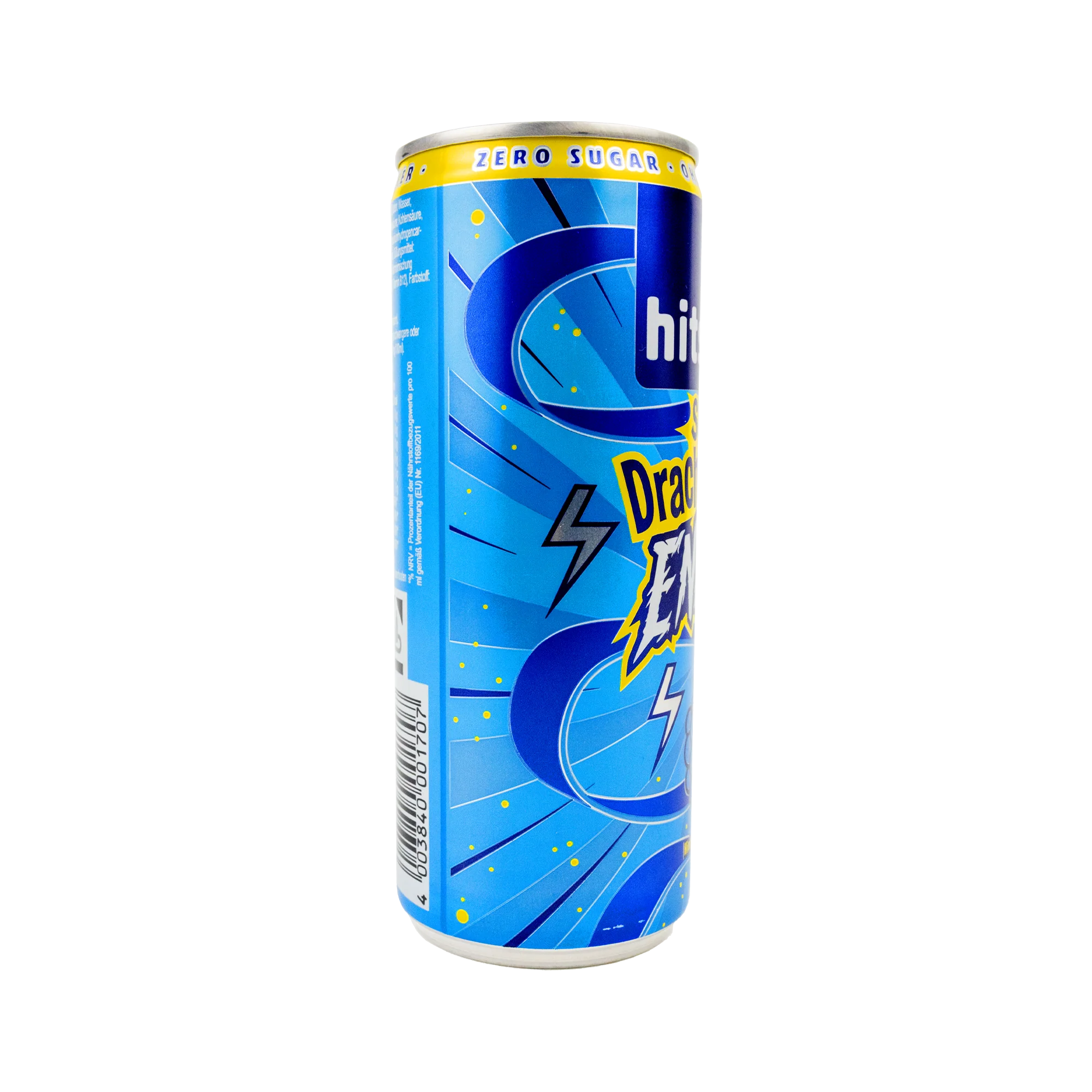 Hitschies saure Drachenzungen Energy Zero Blau 24 X 250 ml