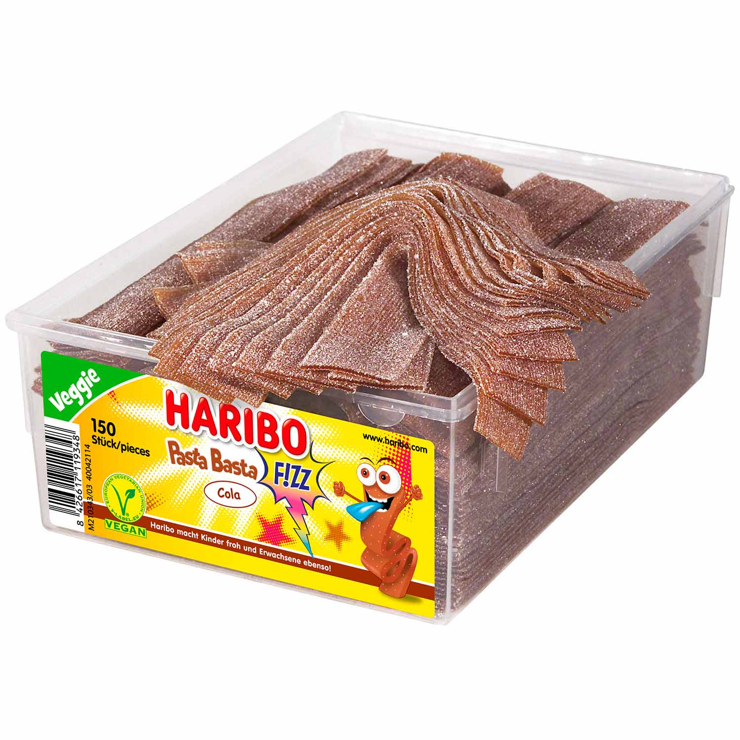 Haribo Pasta Basta Cola Sauer 150er