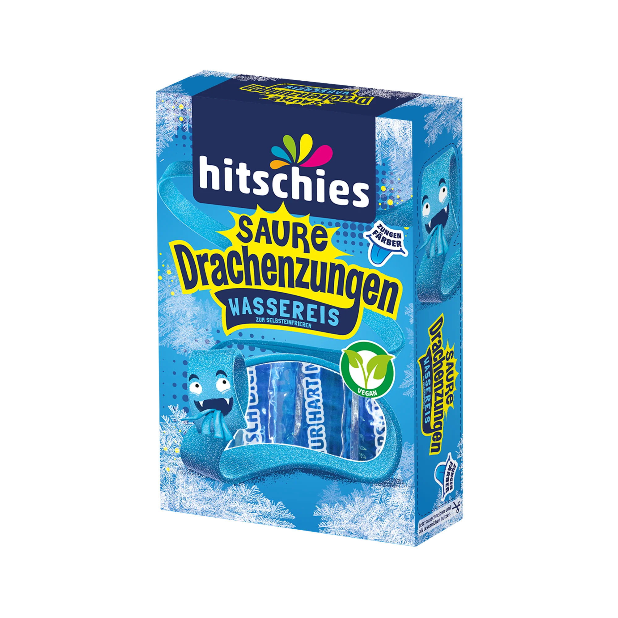 Saure Drachenzungen Wassereis Blau 24 X 400ml