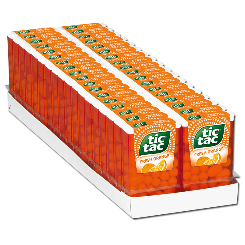 Tic Tac Fresh Orange 1er 36 X 18G