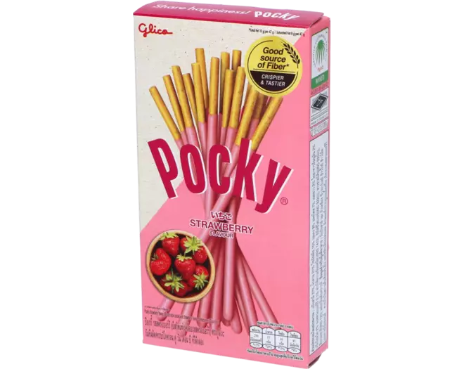 Glico - Pocky - Strawberry 10 x 43g