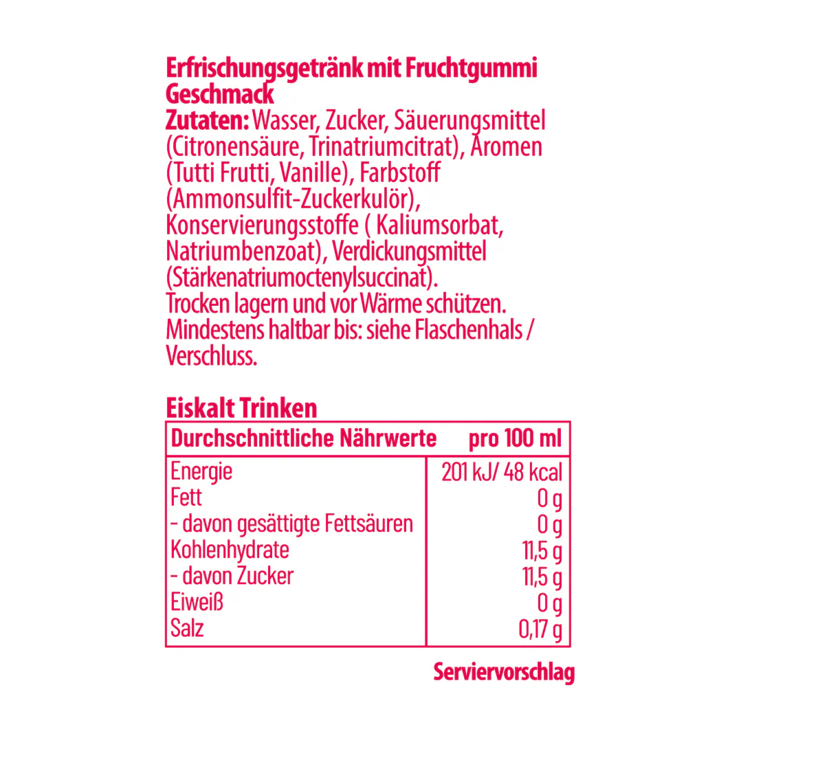 ACR Mystery Durstlöscher - Jelly 12 X 500ml