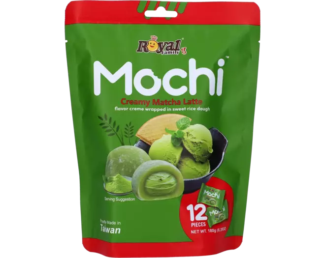 Royal Family | Mochi - Creamy Matcha Latte | 12x180g