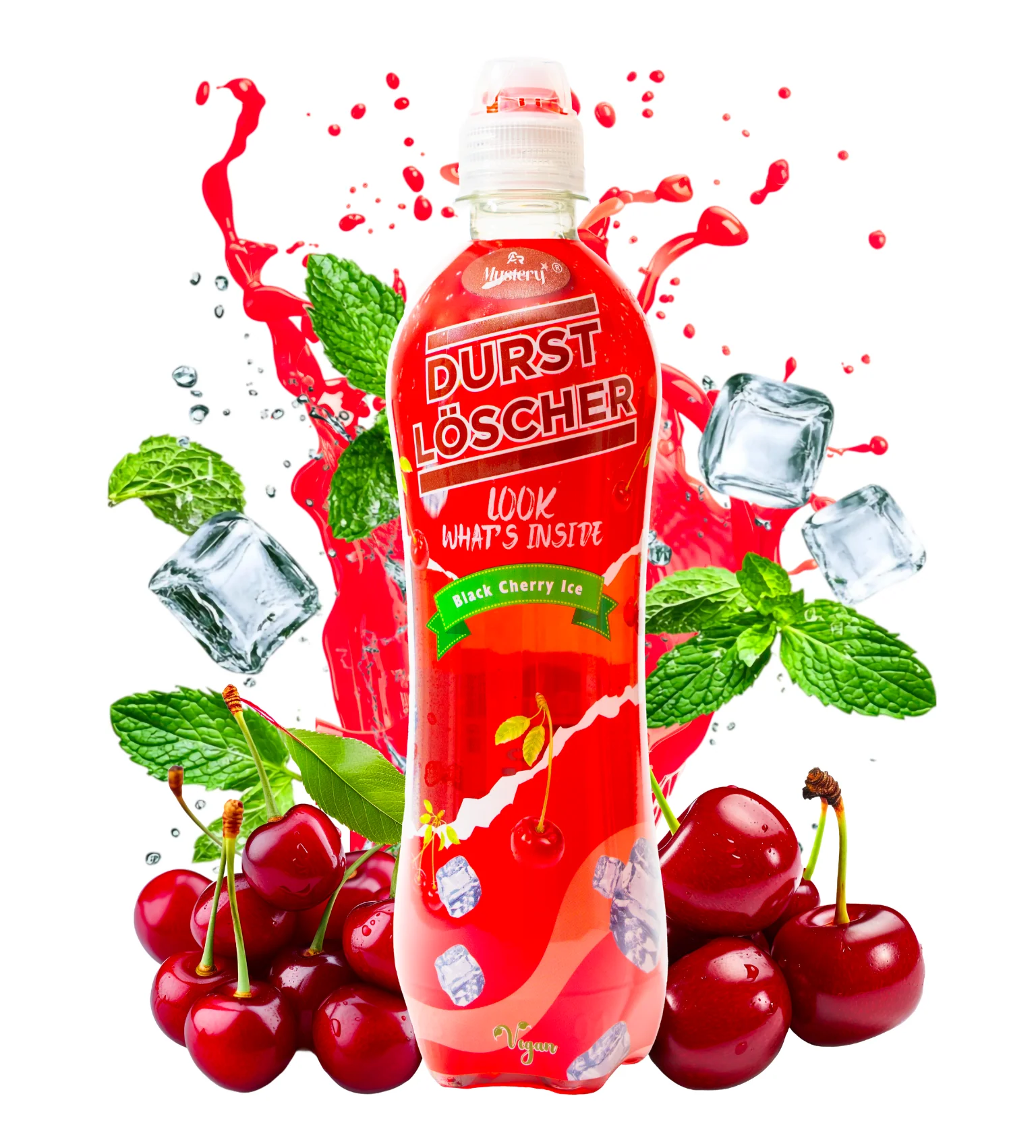 ACR Mystery Durstlöscher - Black Cherry Ice 12 X 500ml
