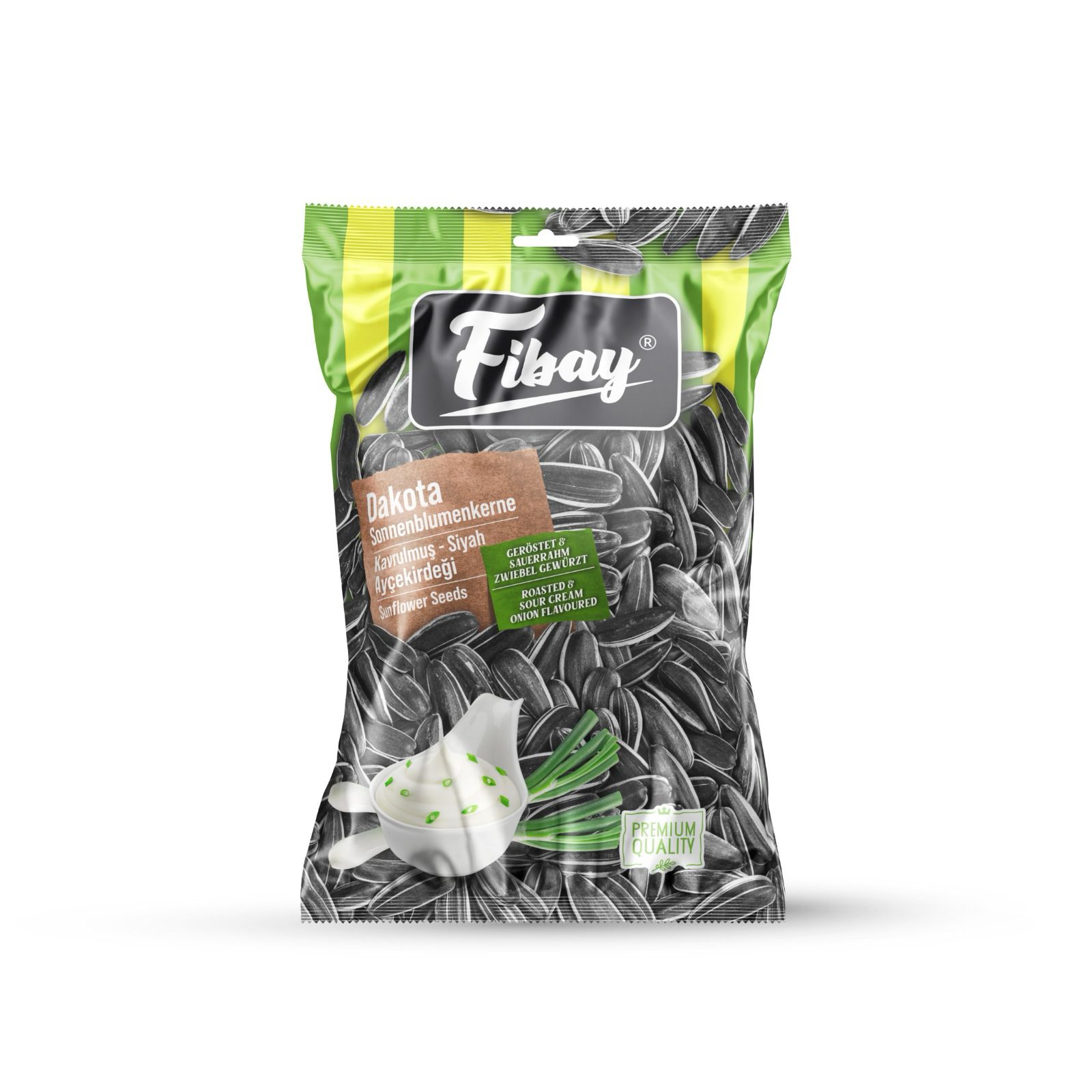 Fibay Dakota Sonnenblumenkerne Sour Cream & Onion 36 x140g