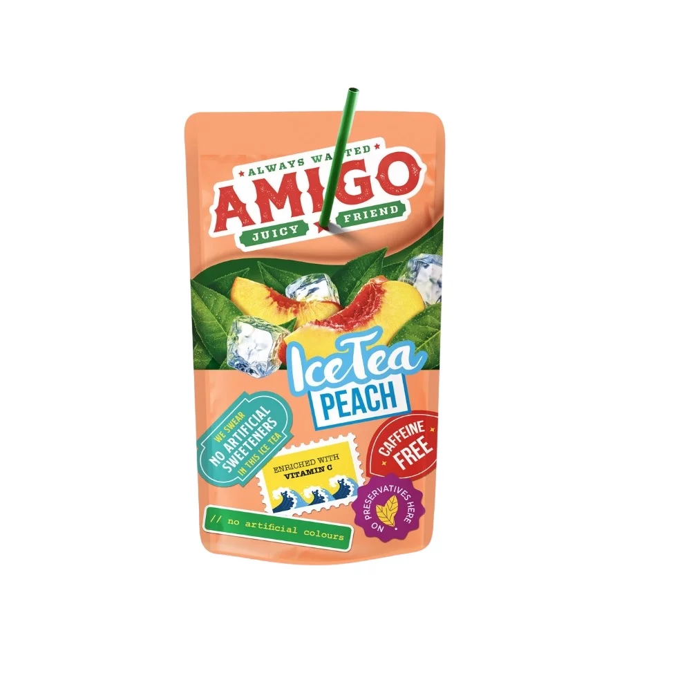 Amigo - Ice Tea Peach - 8 x 200ml