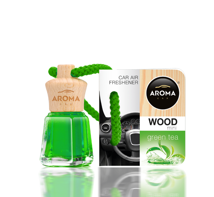Aroma Car - Wood Mini Ice Tea Peach 20 stk