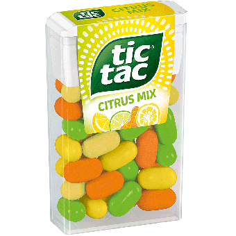 Tic tac citrus mix 1er 36 X 18g