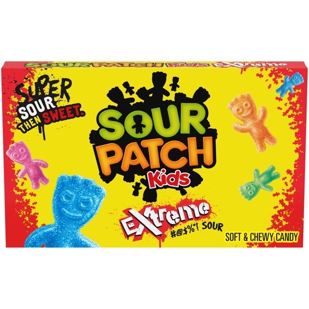 Sour Patch Kids Extreme Theater Box 12 x 99g