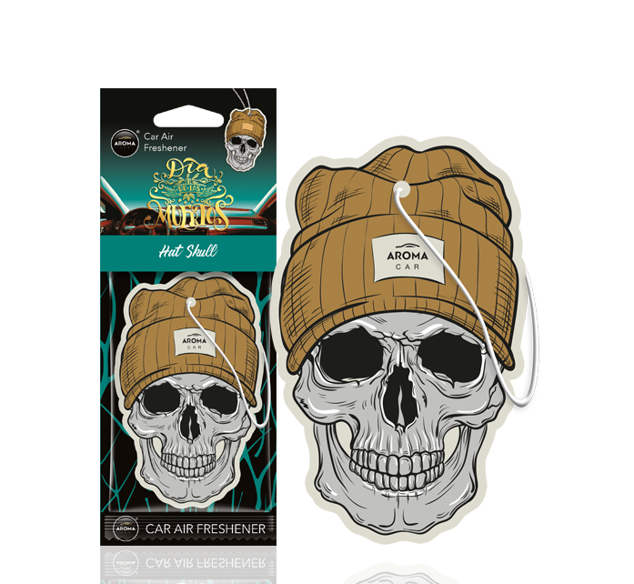 Aroma Car - Dia De Los Muertos - Hat Skull 24 stk