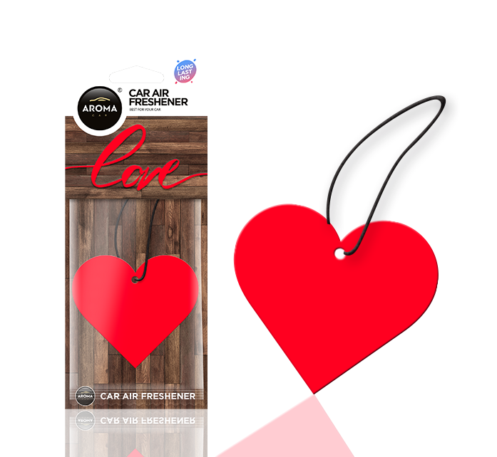 Aroma Car - LOVE Series - Heart 24 stk