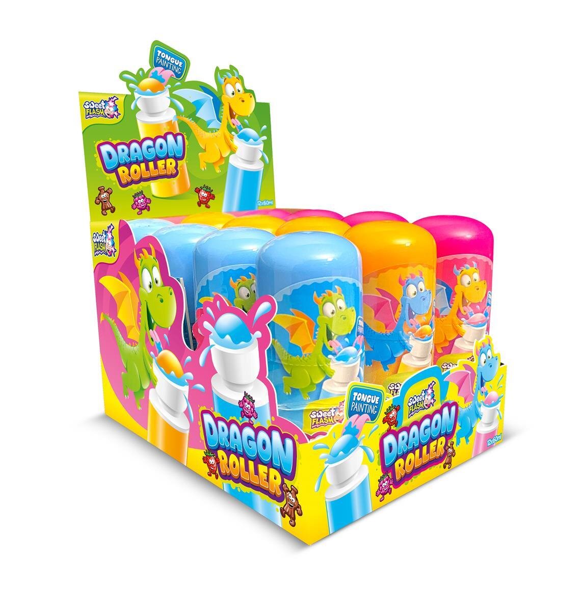 Sweet Flash Dragon Roller 12stk x 60ml