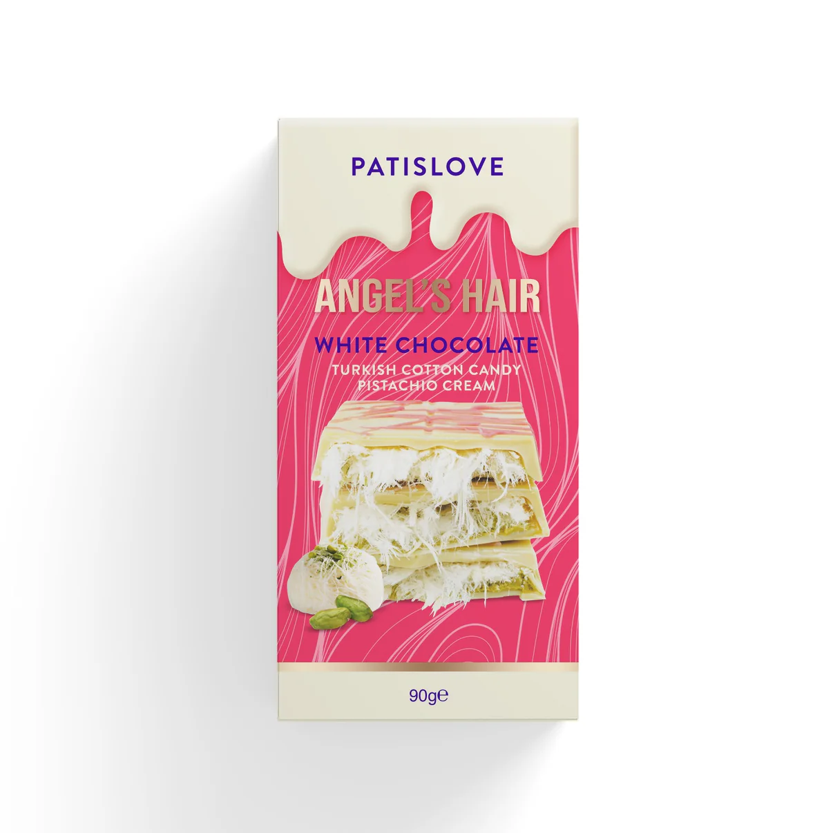 Patislove Angel Hair White Chocolate 10 X 90g
