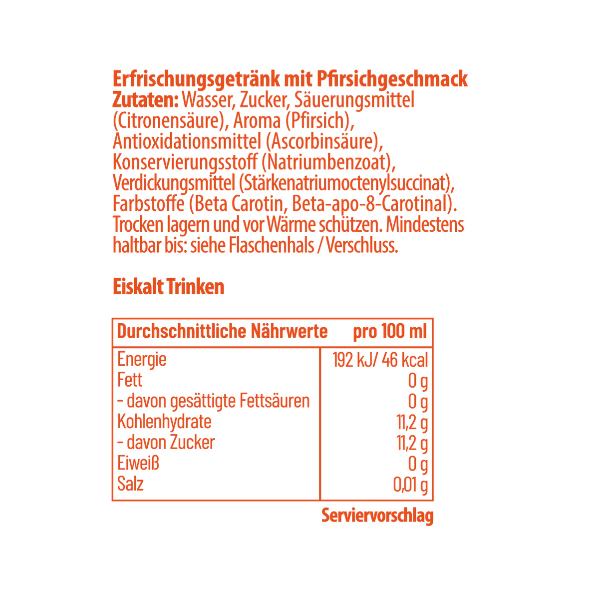 ACR Mystery Durstlöscher - Pfirsich 12 X 500ml