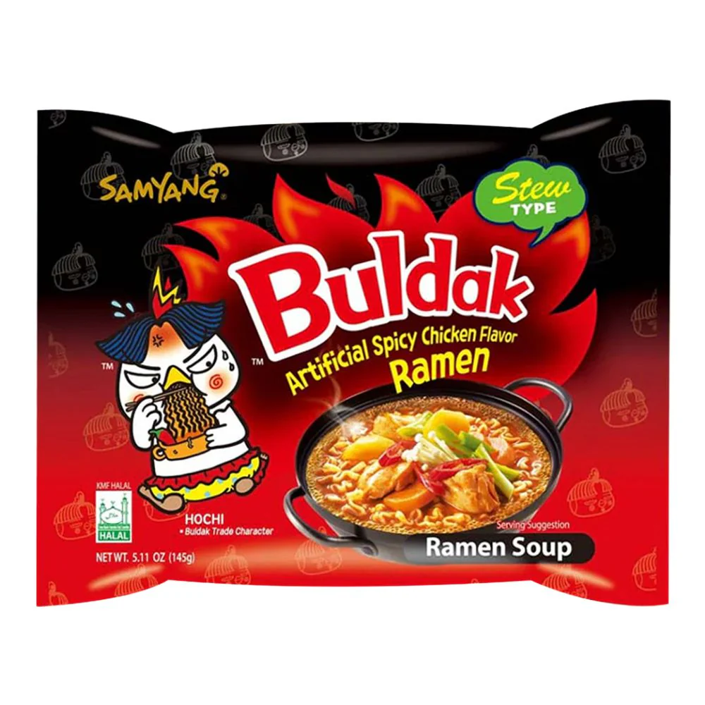 Samyang Buldak Stew Ramen Nudeln Hot Chicken 5 X 145g