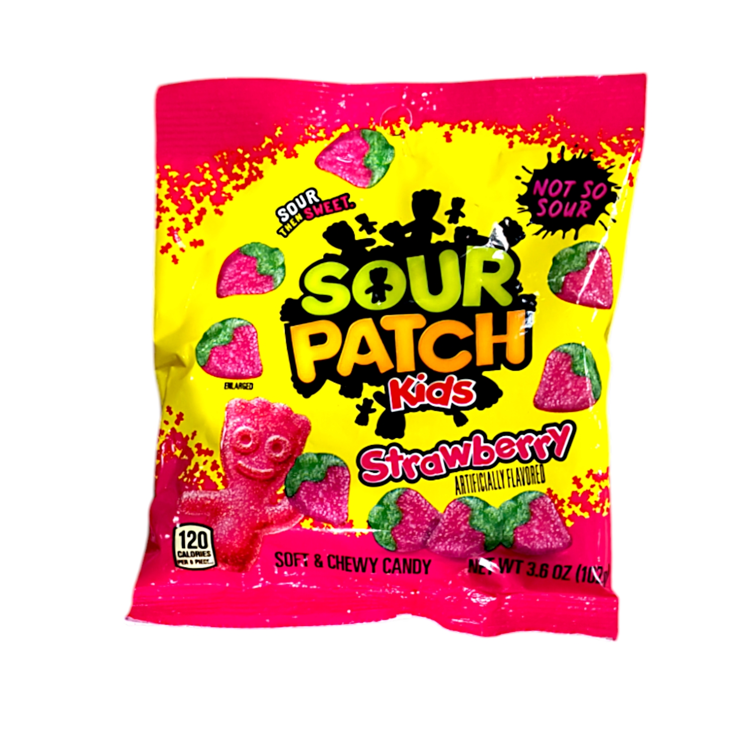 Sour Patch Kids Strawberry PEG BAG 12 x 102g