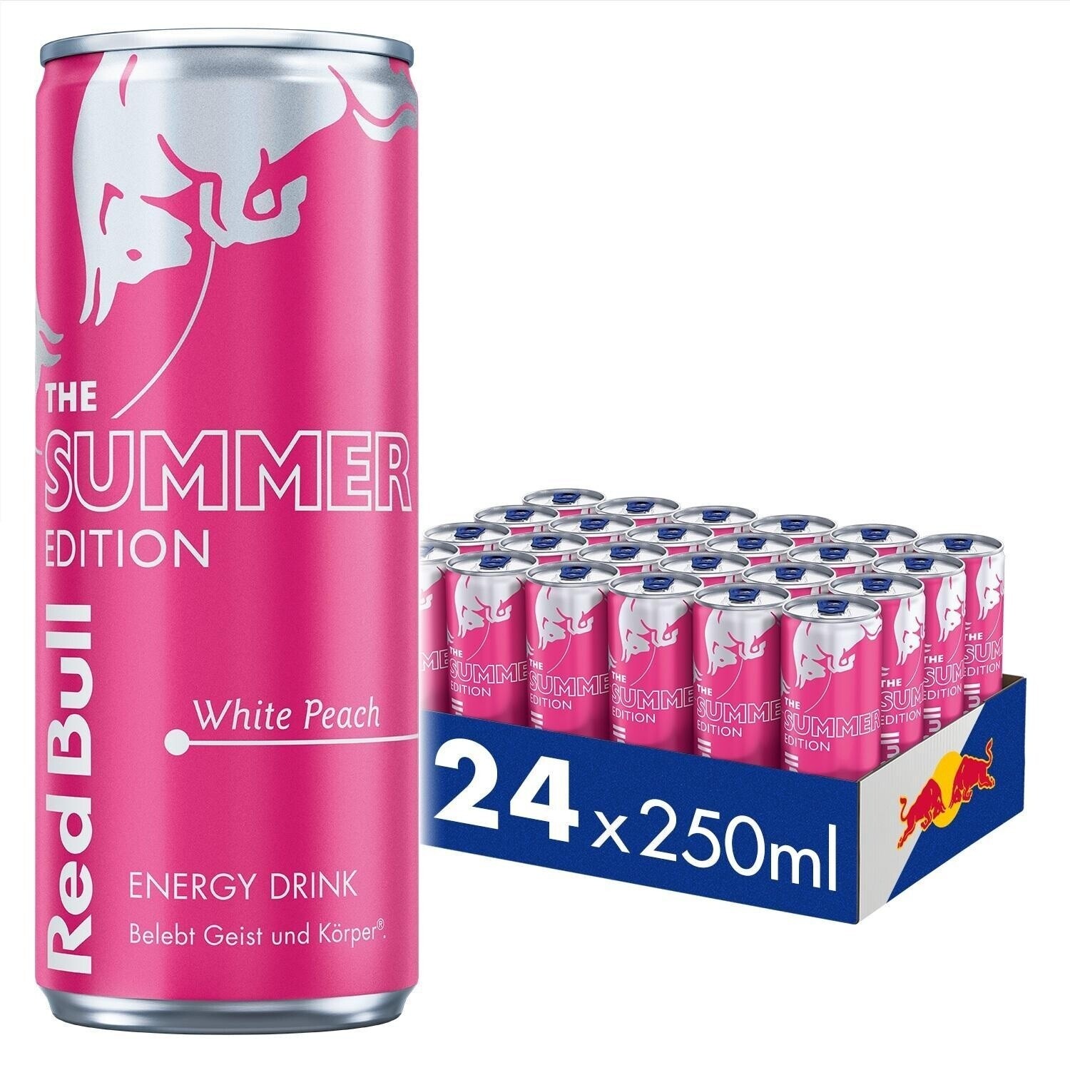 Red Bull Summer Edition White Peach 24 X 250 ml