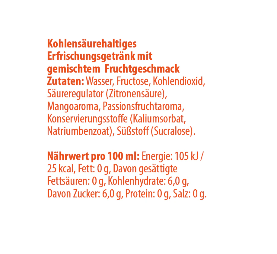 ACR Fresh Mango Sparkling 24 x 330ml DPG