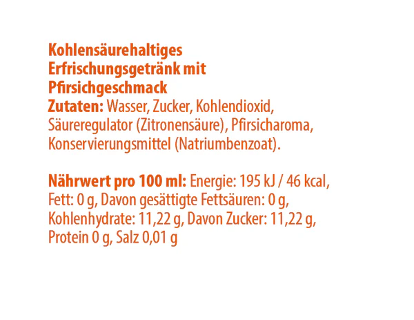 ACR Fresh Peach Sparkling 24 x 330ml DPG