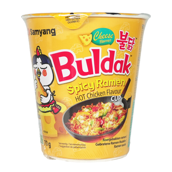 Samyang Buldak Cheese Hot Chicken Cup 6 X 80g