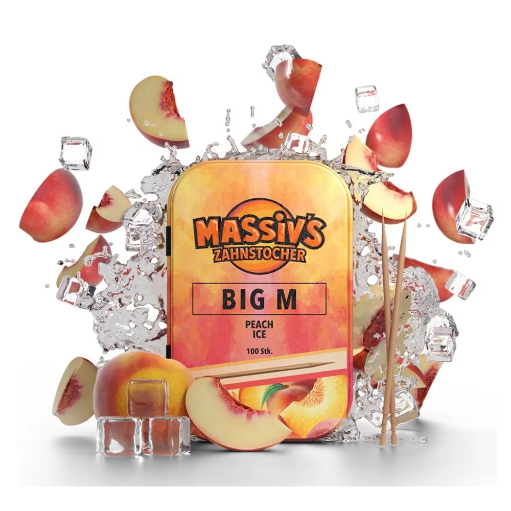 Massiv ́s Zahnstocher - Big M 10 x 100stk