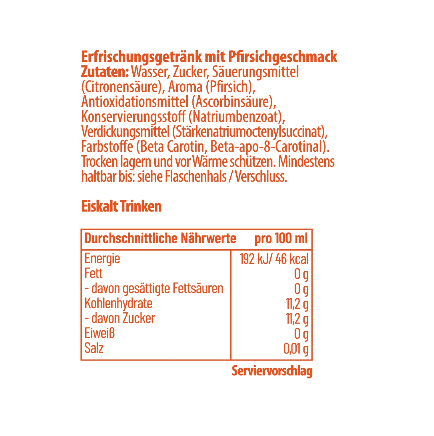 ACR Mystery Durstlöscher - Pfirsich 12 X 500ml